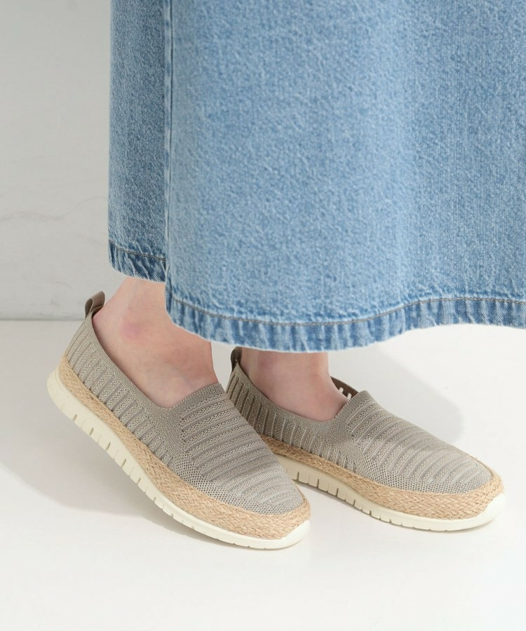 やさしくフィット 軽い透かしエスパドリーユ