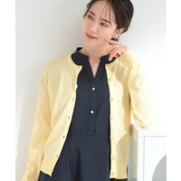 【UV/アンチピリング/S-LL/洗濯機可】ビジューが華やか マルチボタンカーディガン