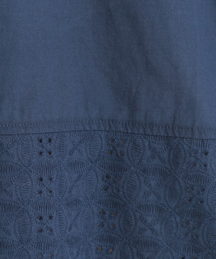 刺繍切り替え前あきブラウス13