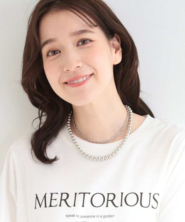 ボールチェーンスライドネックレス10