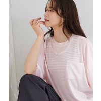 【S-LL/洗濯機可/体型カバー】ゆるっとこなれる 大人のシアースラブTシャツ