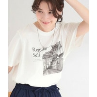 【綿100%/ひんやり/S-LL/洗濯機可】選べる5柄 大人のベーシックカラープリントTシャツ