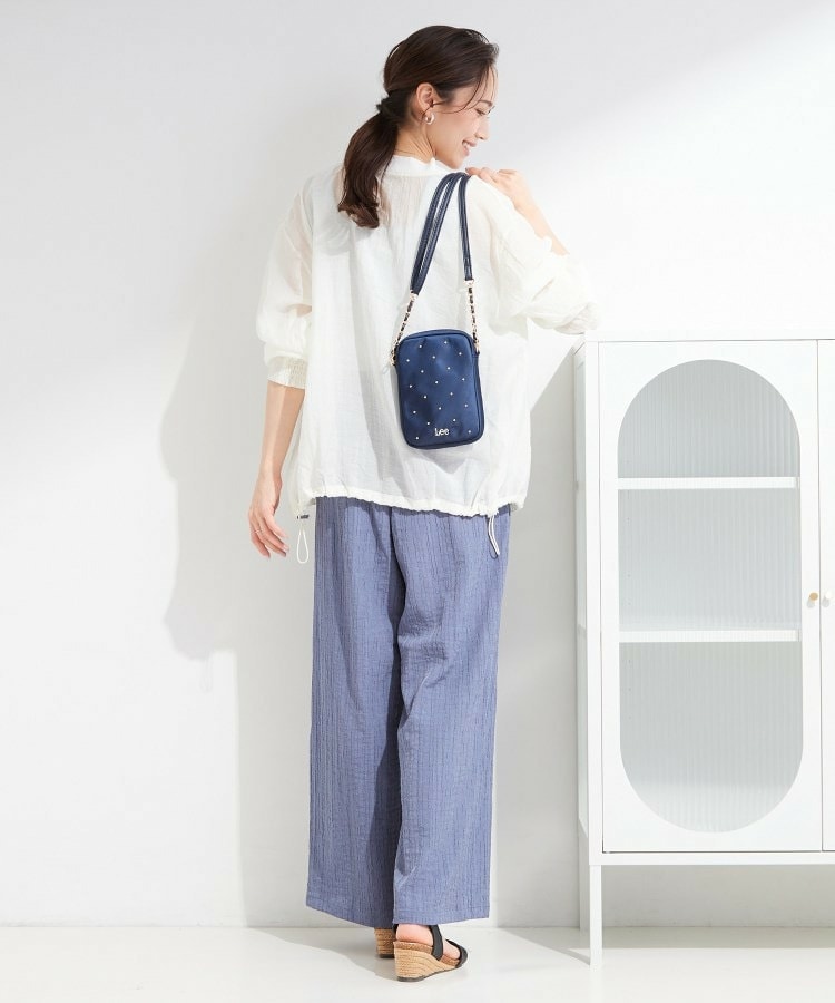 【Lee別注/撥水】スタッズミニショルダーバッグ21