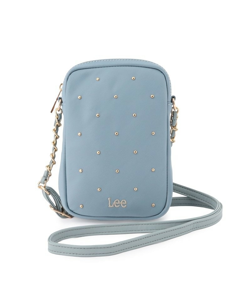 【Lee別注/撥水】スタッズミニショルダーバッグ30