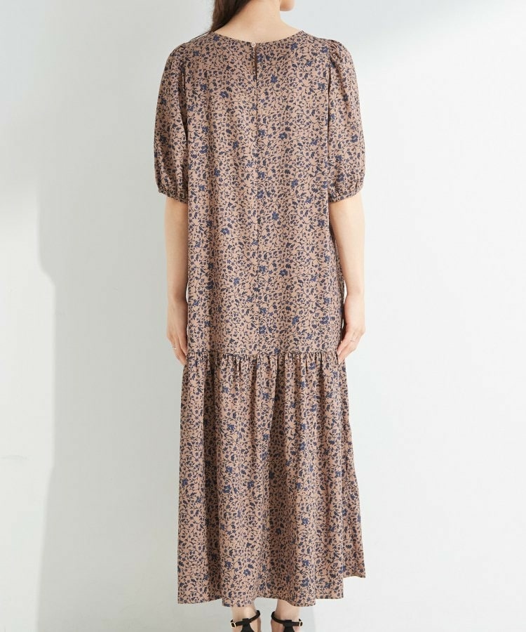 花柄ティアードワンピース12