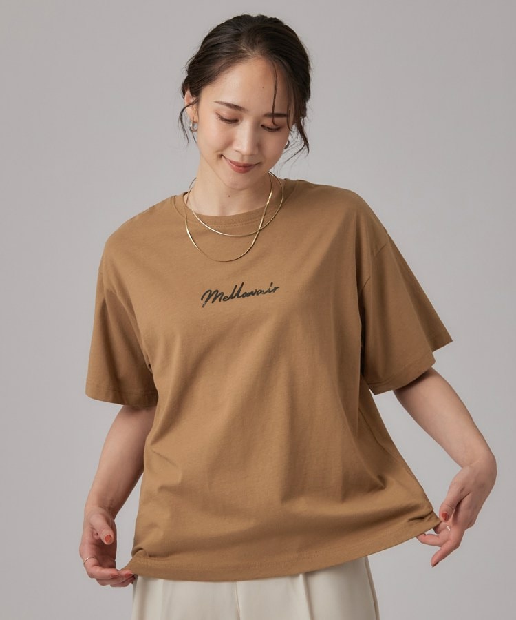 華やかジェルロゴプリントTシャツ10