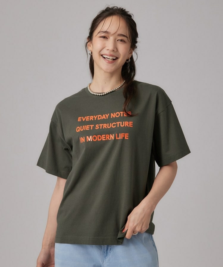 華やかジェルロゴプリントTシャツ6