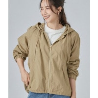 【S-LL/撥水】ゴールドパーツで女性らしく ギャザーブルゾン