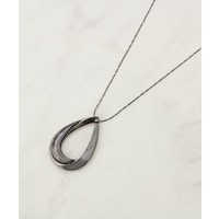 シェルエポオープンドロップネックレス