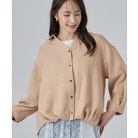 【S-LL】洗濯後しわになりにくい インしてる風シャツ