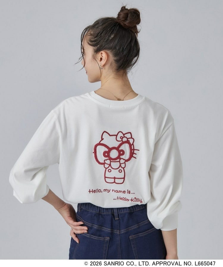 【HELLO KITTYコラボ】刺繍ロンT