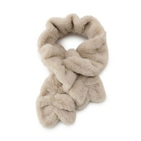 フェイクファーシャーリングマフラー