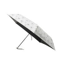 【折りたたみ傘/晴雨兼用/because】スーパーライトフラワーミニ