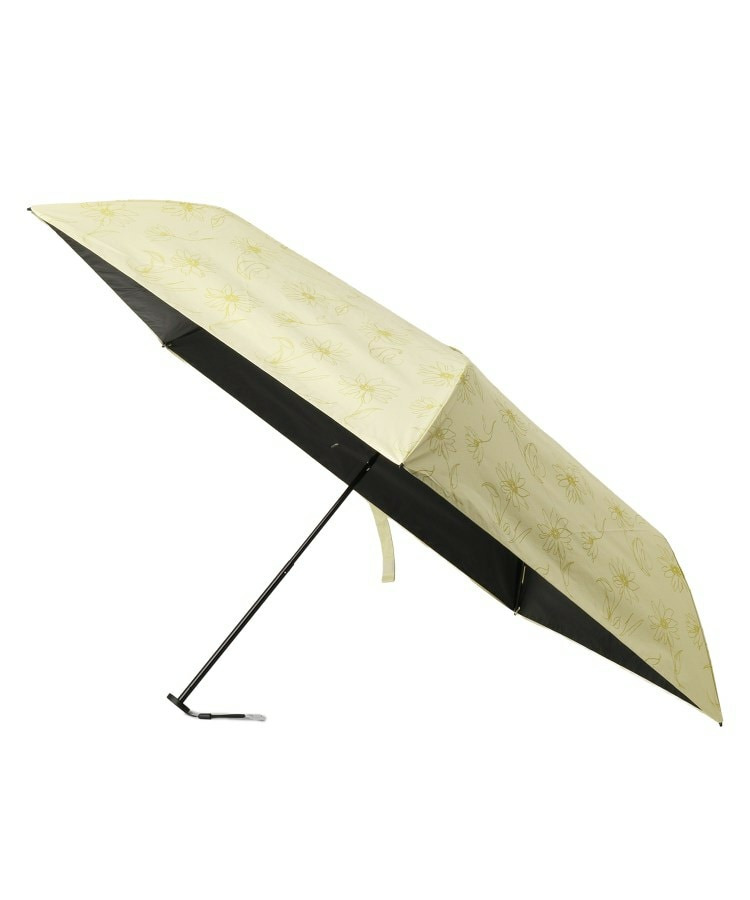 【折りたたみ傘/晴雨兼用/because】スーパーライトフラワーミニ1
