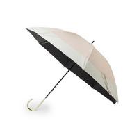 【because】【晴雨兼用】バイカラーロング