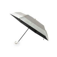 【because】【晴雨兼用】バイカラーミニ