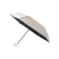 【because】【晴雨兼用】バイカラーが上品　コンパクト折り畳み傘