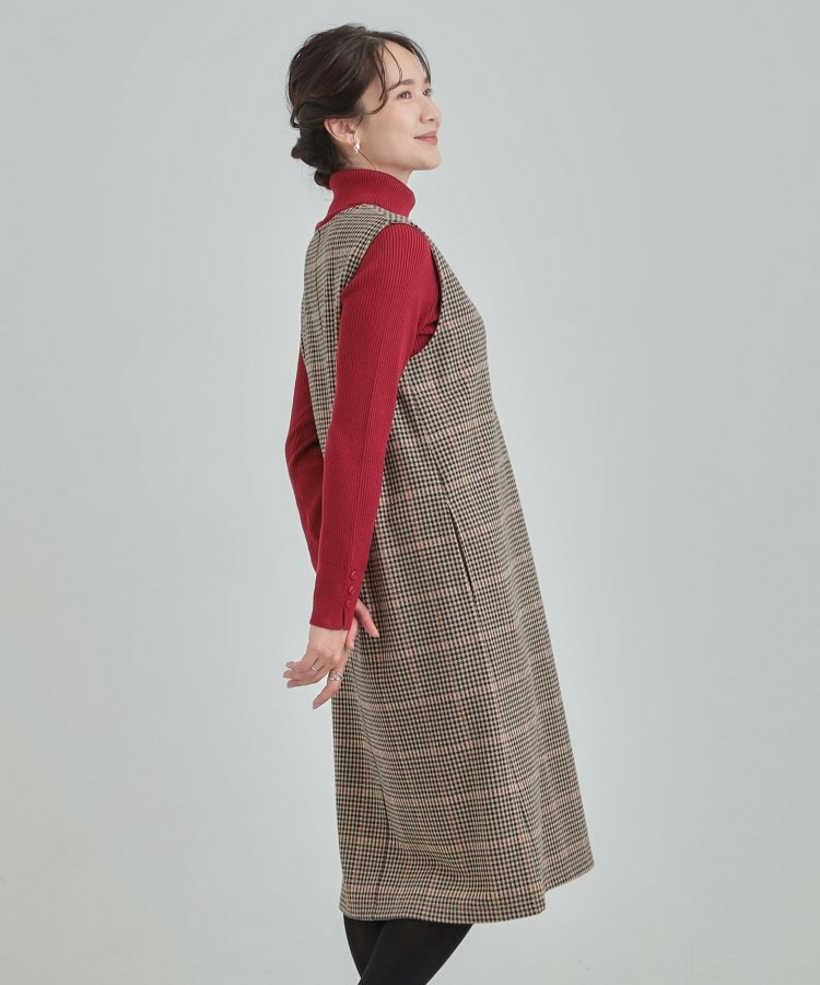 【2点セット/洗える/S-LL】時短でコーデ決まる ジャンドレ&リブインナー13