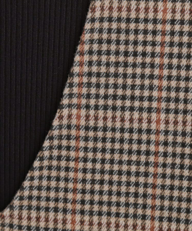 【2点セット/洗える/S-LL】時短でコーデ決まる ジャンドレ&リブインナー15