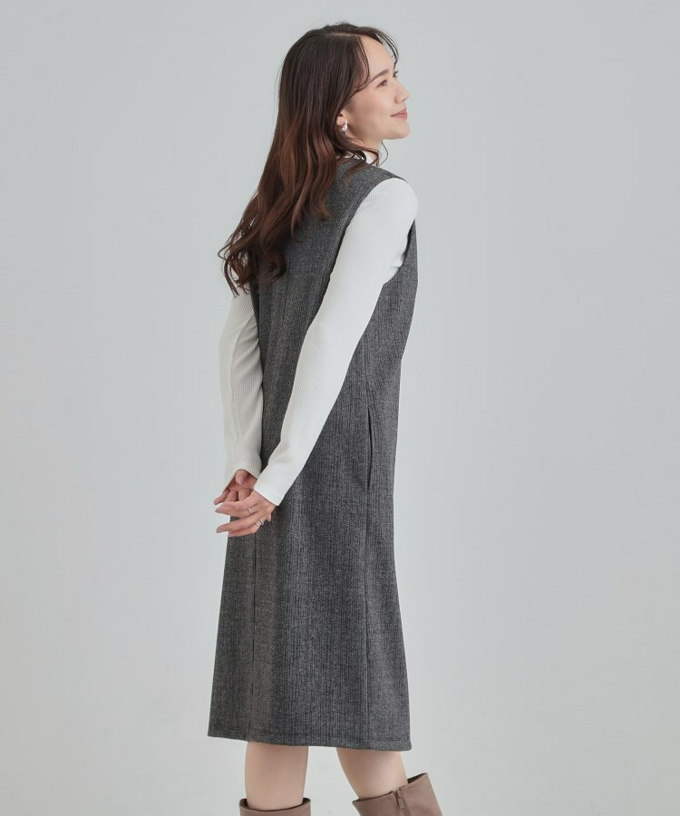 【2点セット/洗える/S-LL】時短でコーデ決まる ジャンドレ&リブインナー17