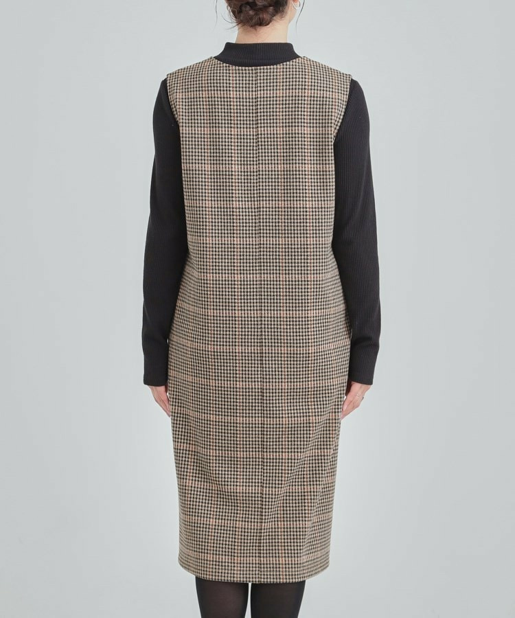 【2点セット/洗える/S-LL】時短でコーデ決まる ジャンドレ&リブインナー25