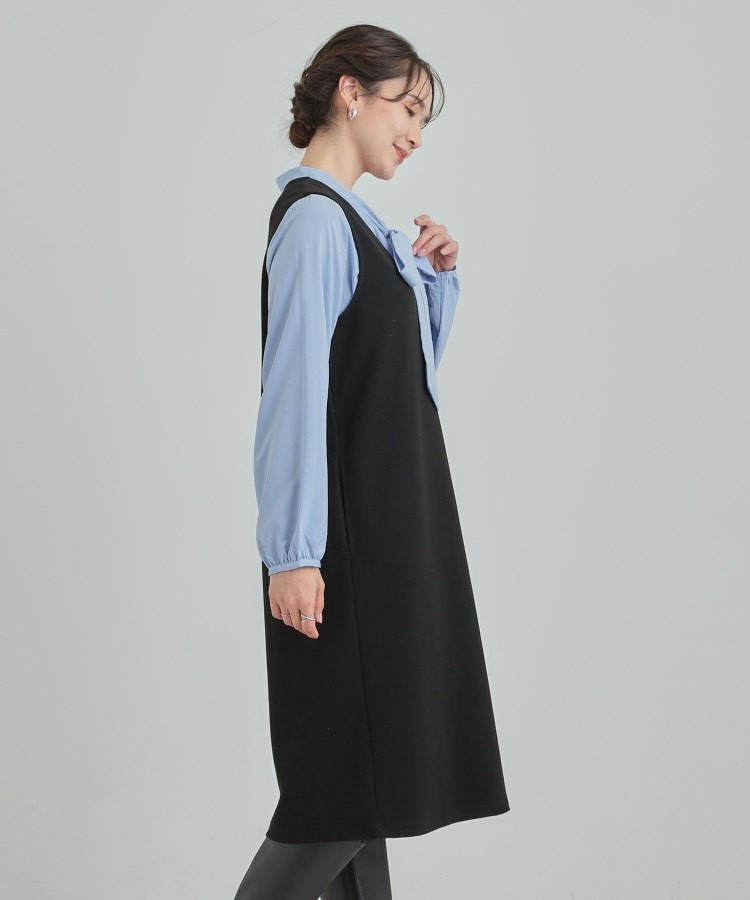 【2点セット/洗える/S-LL】時短でコーデ決まる ジャンドレ&リブインナー6