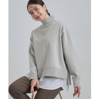 【2点セット/S-LL】時短で決まる もちもちニット＆裾シャツインナー