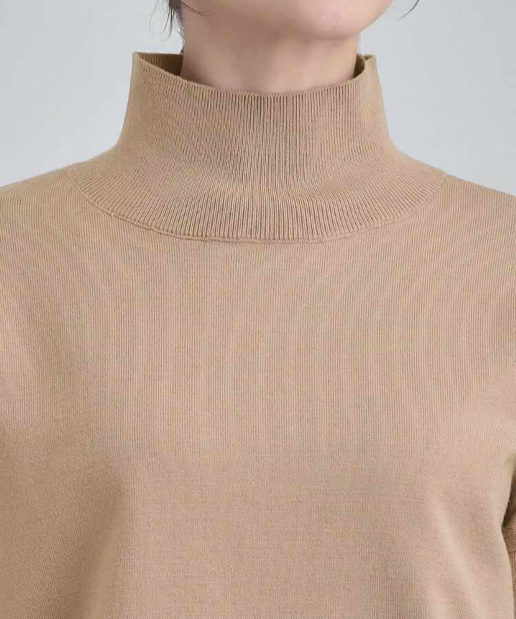 【2点セット/S-LL】時短で決まる もちもちニット&裾シャツインナー30