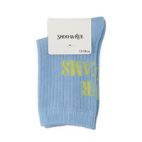 バックロゴカラフルクルー丈ソックス