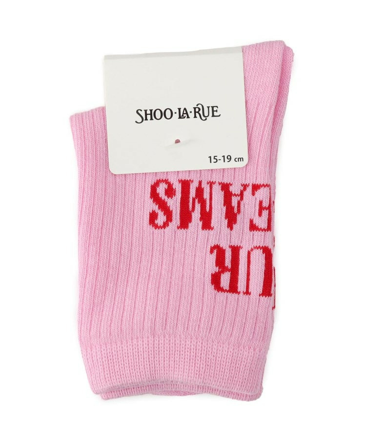 バックロゴカラフルクルー丈ソックス1