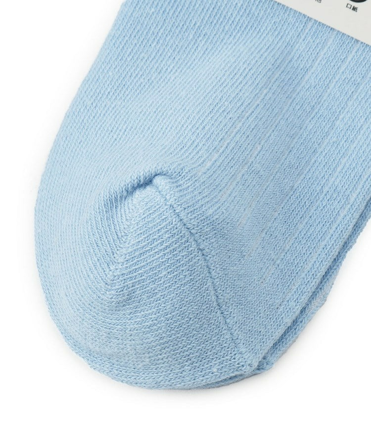 二重履き口バックリボンクルー丈ソックス5