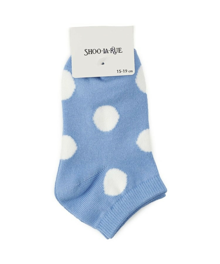 大きめドットアンクル丈ソックス1