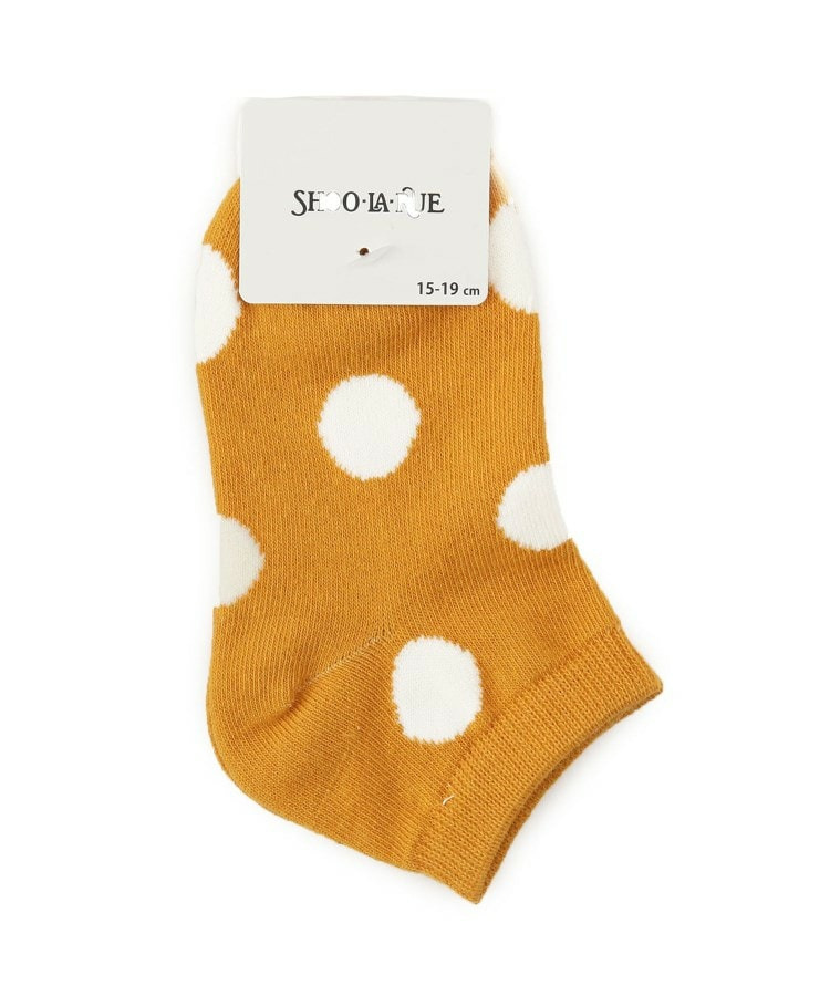 大きめドットアンクル丈ソックス1