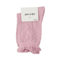 フロートリボン柄クルー丈ソックス