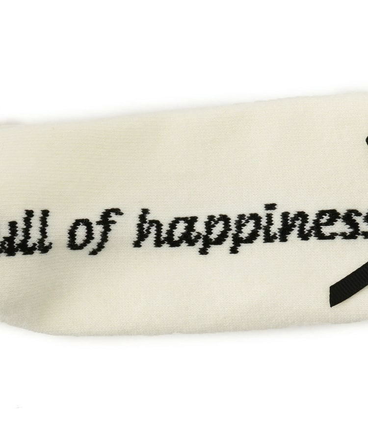 バックリボンロゴハイソックス6