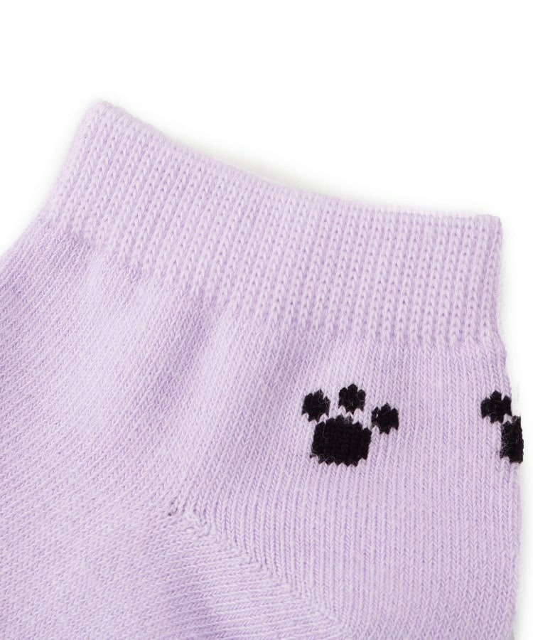 キャットシルエットアンクル丈ソックス4