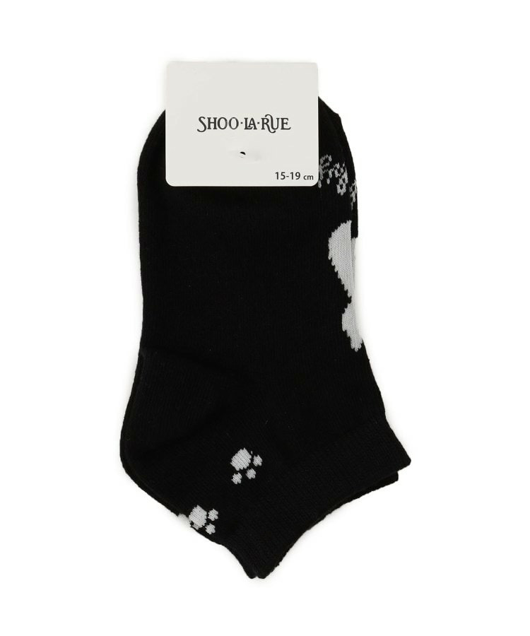 キャットシルエットアンクル丈ソックス1