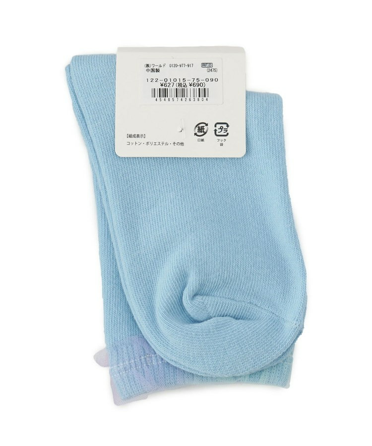 チュールフリルユニコーンクルー丈ソックス3