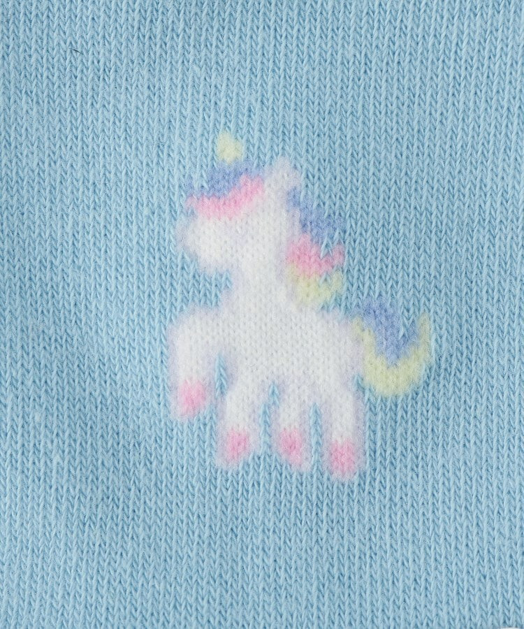チュールフリルユニコーンクルー丈ソックス6