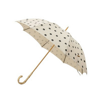 【晴雨兼用】ドット長傘【because】