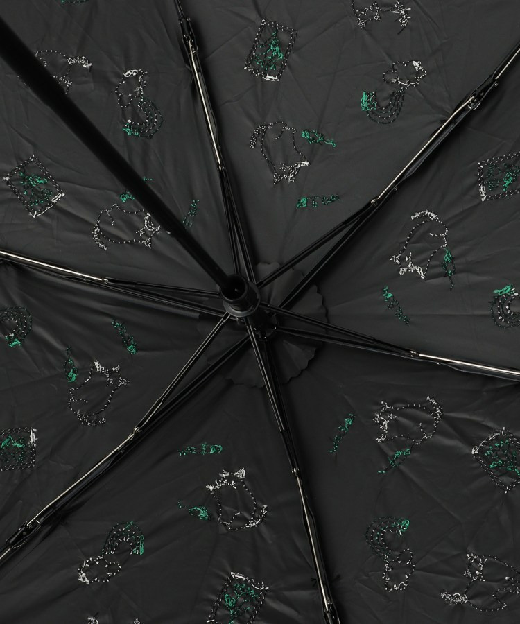 【晴雨兼用】ミニサニーキャット刺繍折りたたみ傘【because】5