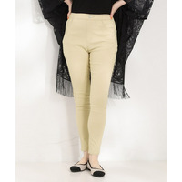 【ひんやり/洗濯機可/S-LL】楽なのに見た目きれい　スキニーパンツ