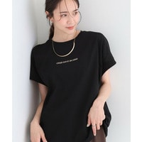 【汗じみ防止/ひんやり/S-LL】インせず着られる 刺繍ロゴTシャツ