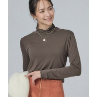 カシミヤタッチ吸湿発熱ハイネックインナー