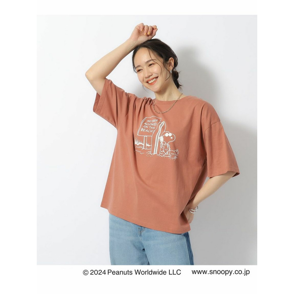 【PEANUTS】別注 接触冷感グラフィックTシャツ25