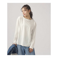 コットンゆったり 長袖Tシャツ