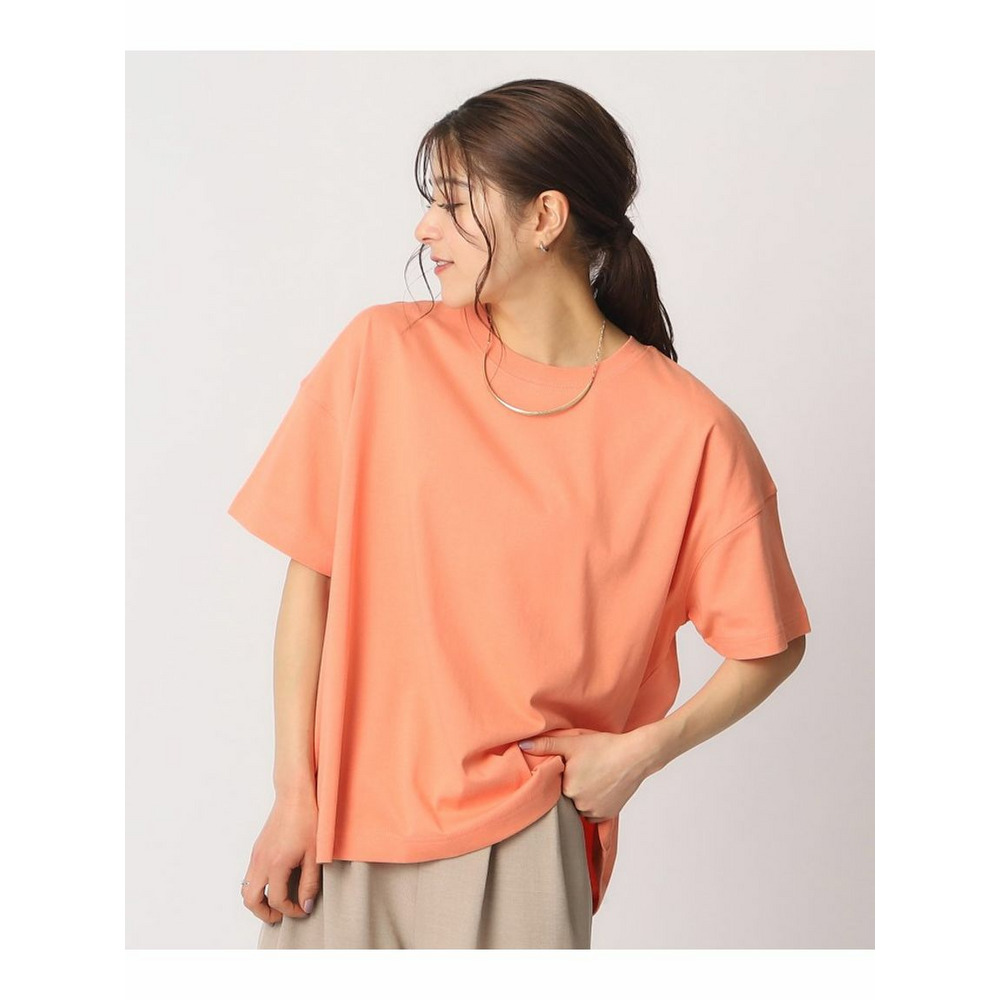 【遮熱/UVカット】AIR SHIELD ゆるTシャツ オレンジ(067) 1