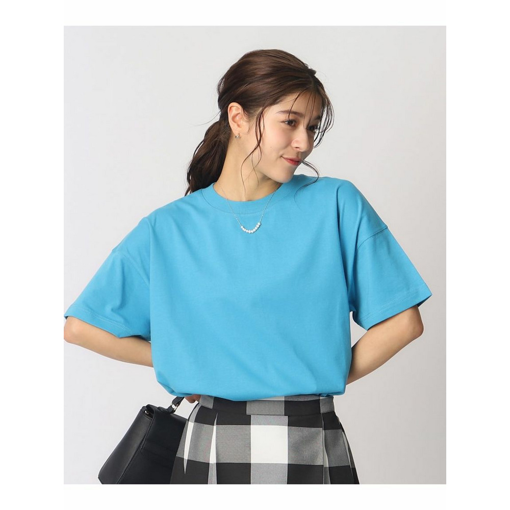 【遮熱/UVカット】AIR SHIELD ゆるTシャツ ブルー(091) 1