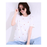 デザイン刺繍アソートTシャツ