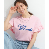 【SHOO ICE/汗染み軽減/UVカット】フリルTシャツ